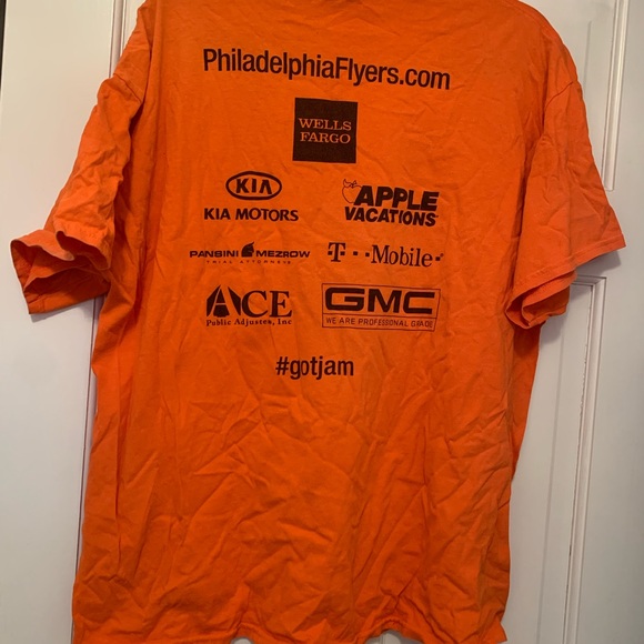 Philadelphia Flyers playoff orange t-shirt - Picture 4 of 4